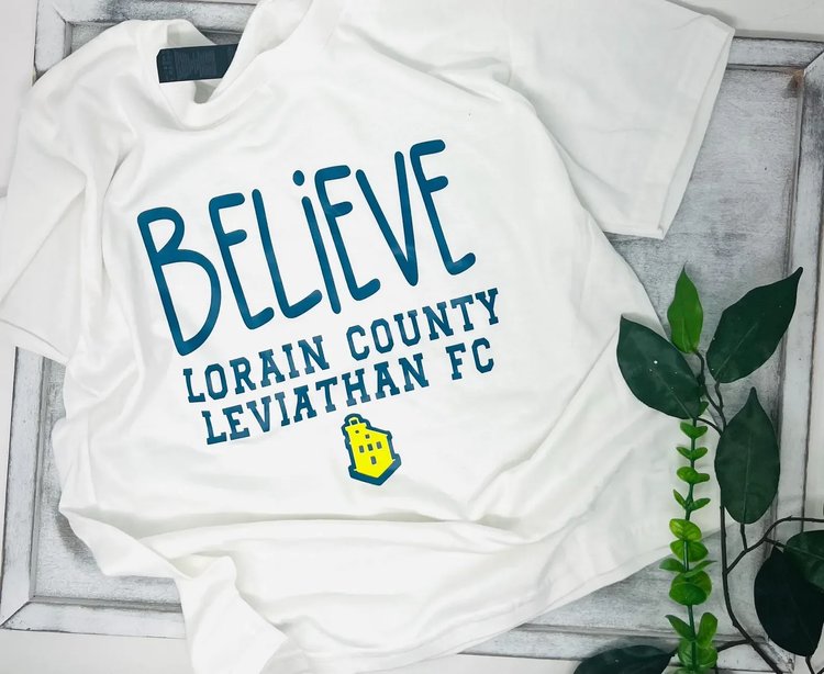 Lorain County Leviathan FC Believe Children’s/Youth Tee Shirt