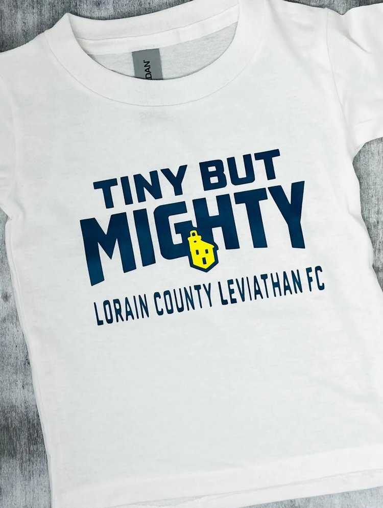 Tiny But Mighty Lorain County Leviathan FC Toddler/Youth T Shirt