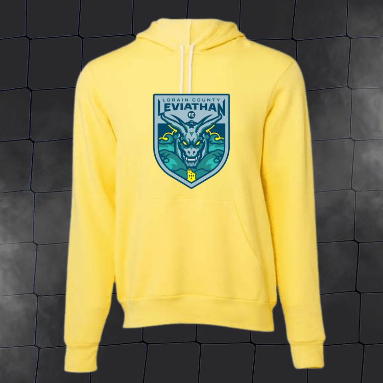 Yellow Hoodie with Big Logo